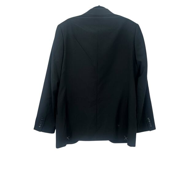J. Crew Ludlow Slim-Fit Suit Jacket Long Sleeves Italian Wool Black Size 40R NWT - Picture 13 of 14